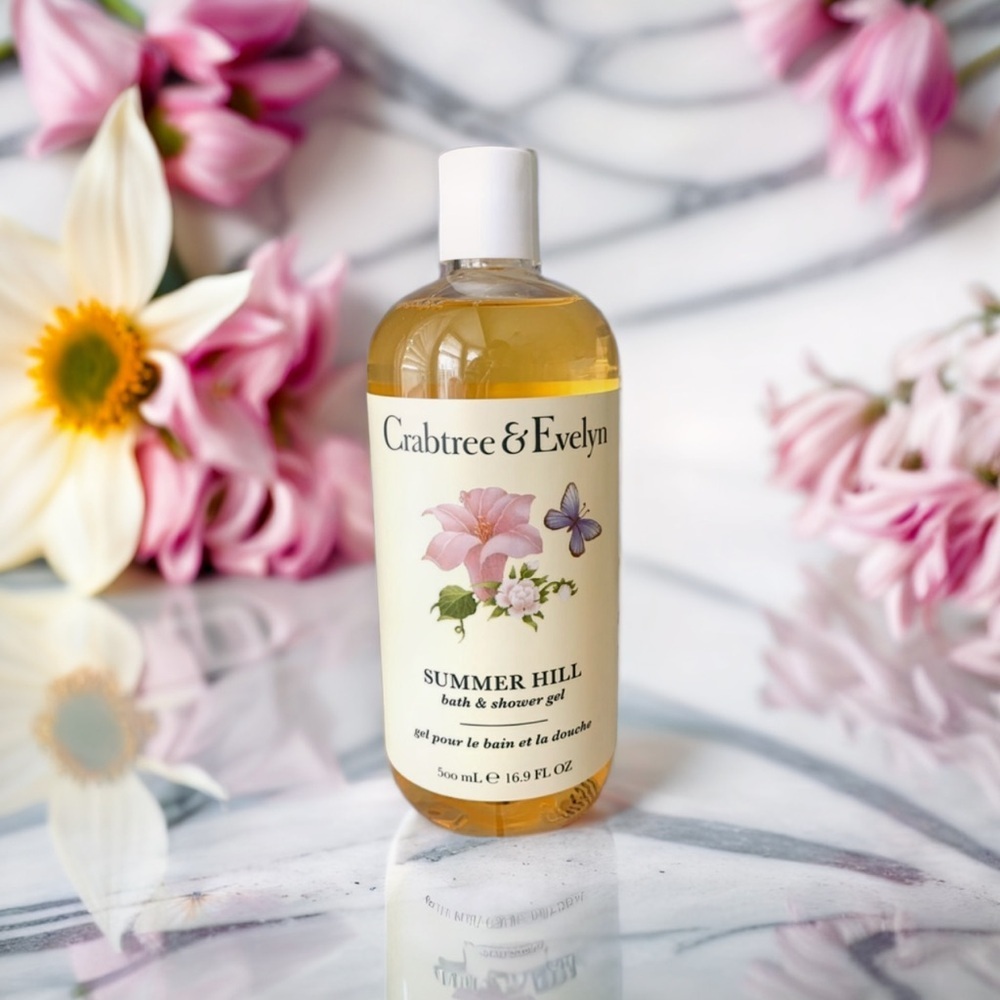 🌸 CRABTREE & EVELYN SUMMER HILL BATH & SHOWER GEL